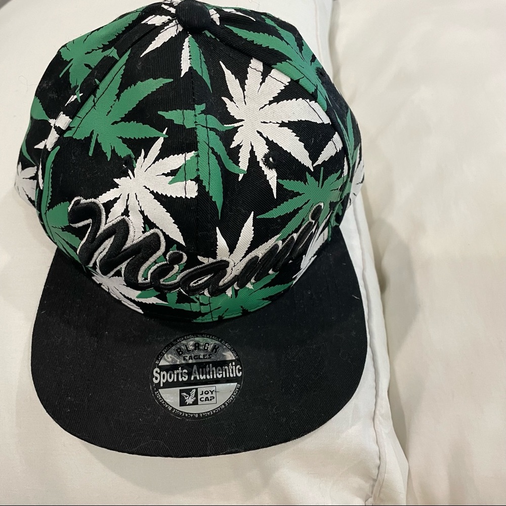 Black Eagles - Miami Sports Authentic Green Baseball Hat